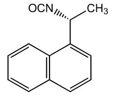 (R) 1-(1-Napthyl)ethylisocyanate